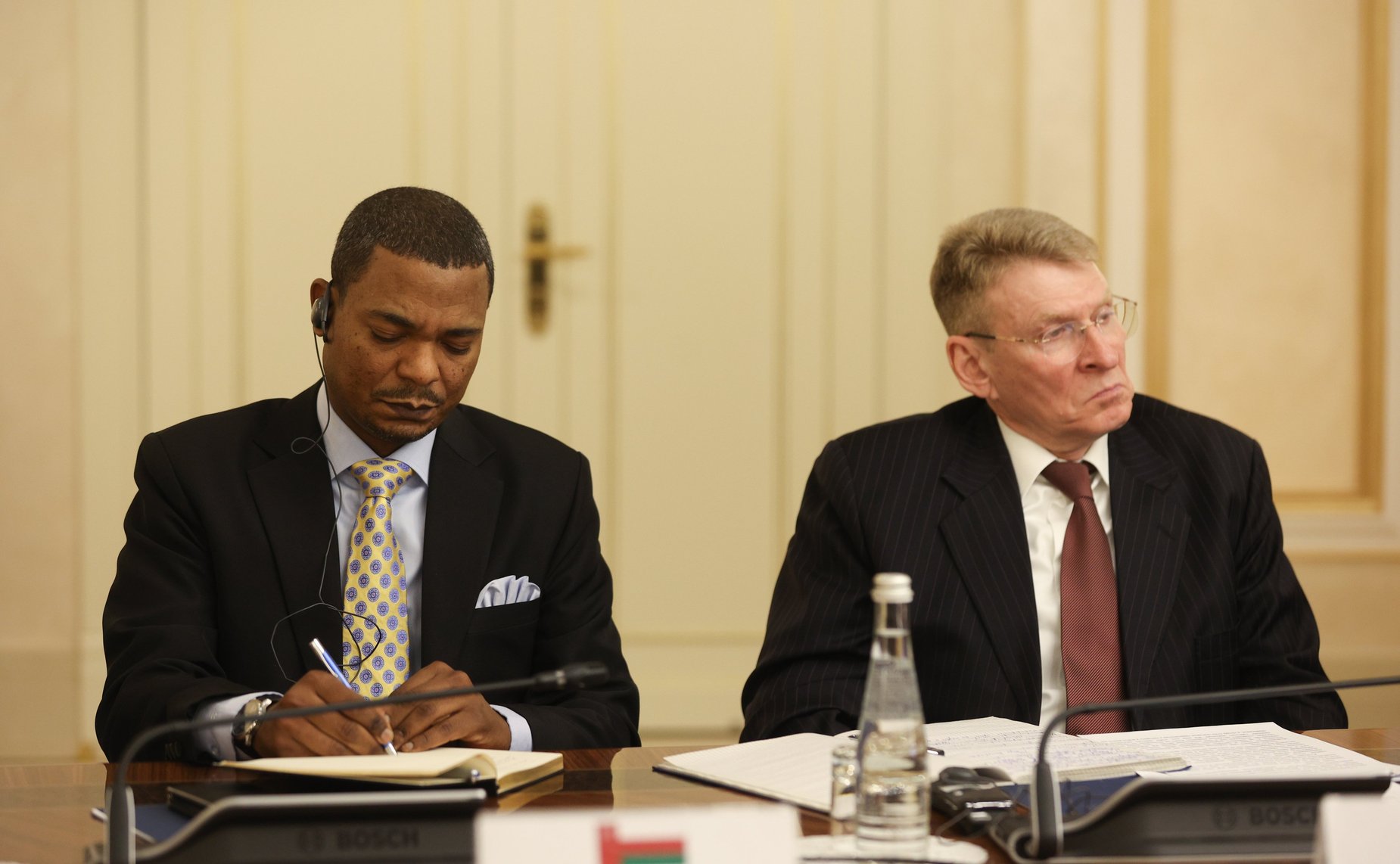 Встреча заместителя Председателя СФ Константина Косачева с главами дипломатических представительств арабских государств, аккредитованных в РФ