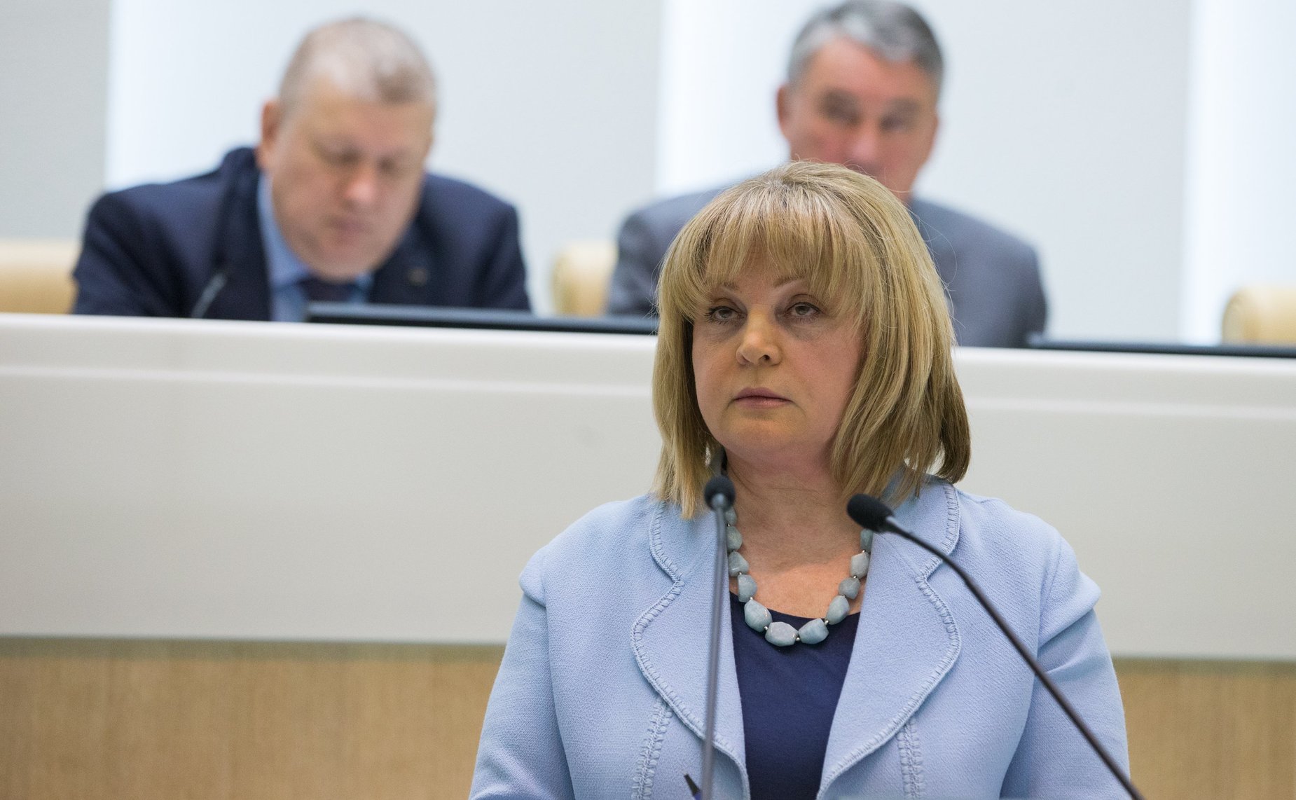 Глава ЦИК РФ Э. Памфилова