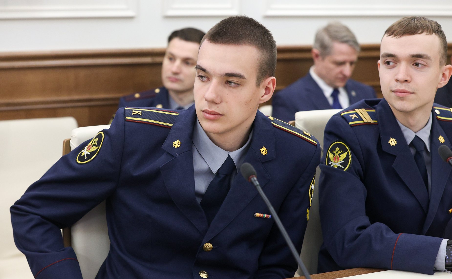 Встреча сенатора РФ с курсантами Псковского филиала Санкт-Петербургского университета ФСИН