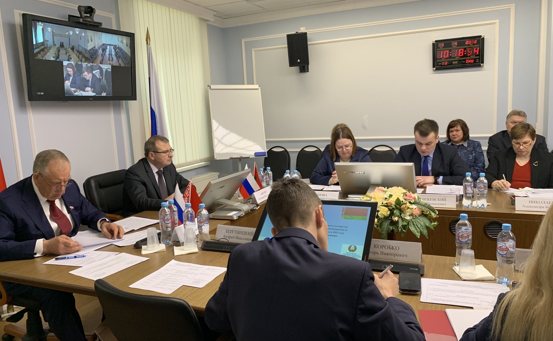 Сергей Митин провел совещание по итогам работы государственных заказчиков и исполнителей в Российской Федерации в 2021 году отраслевых научно-технических и социальных программ Союзного государства