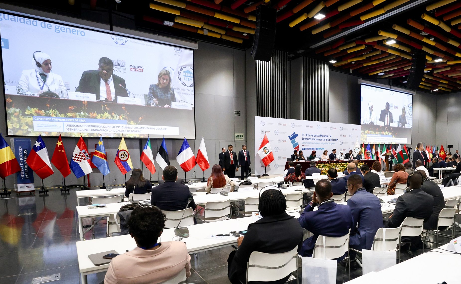 Айрат Гибатдинов и Наталья Кувшинова приняли участие в заседаниях парламентских комиссий в рамках 11-й Всемирной конференции молодых парламентариев МПС