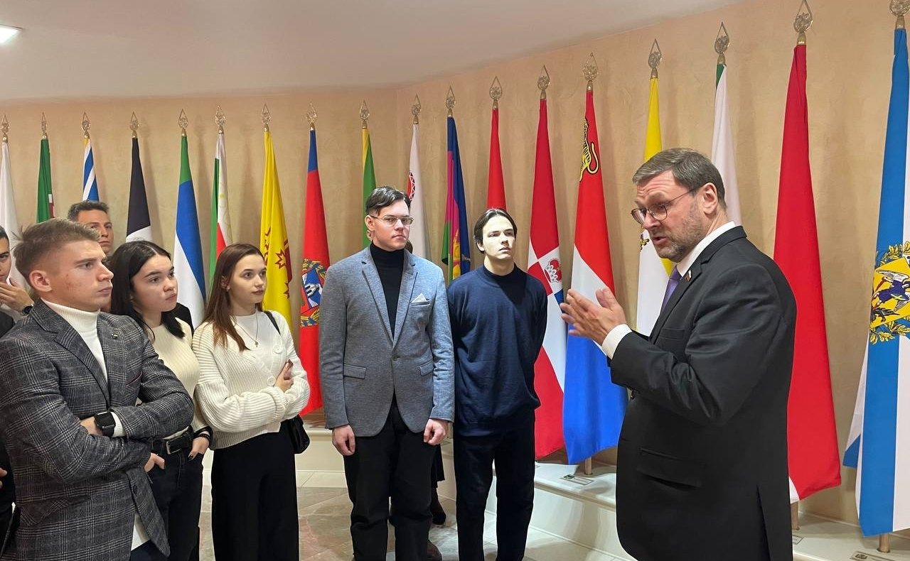 Встреча заместителя Председателя СФ Константина Косачева со студентами Поволжского государственного технологического университета