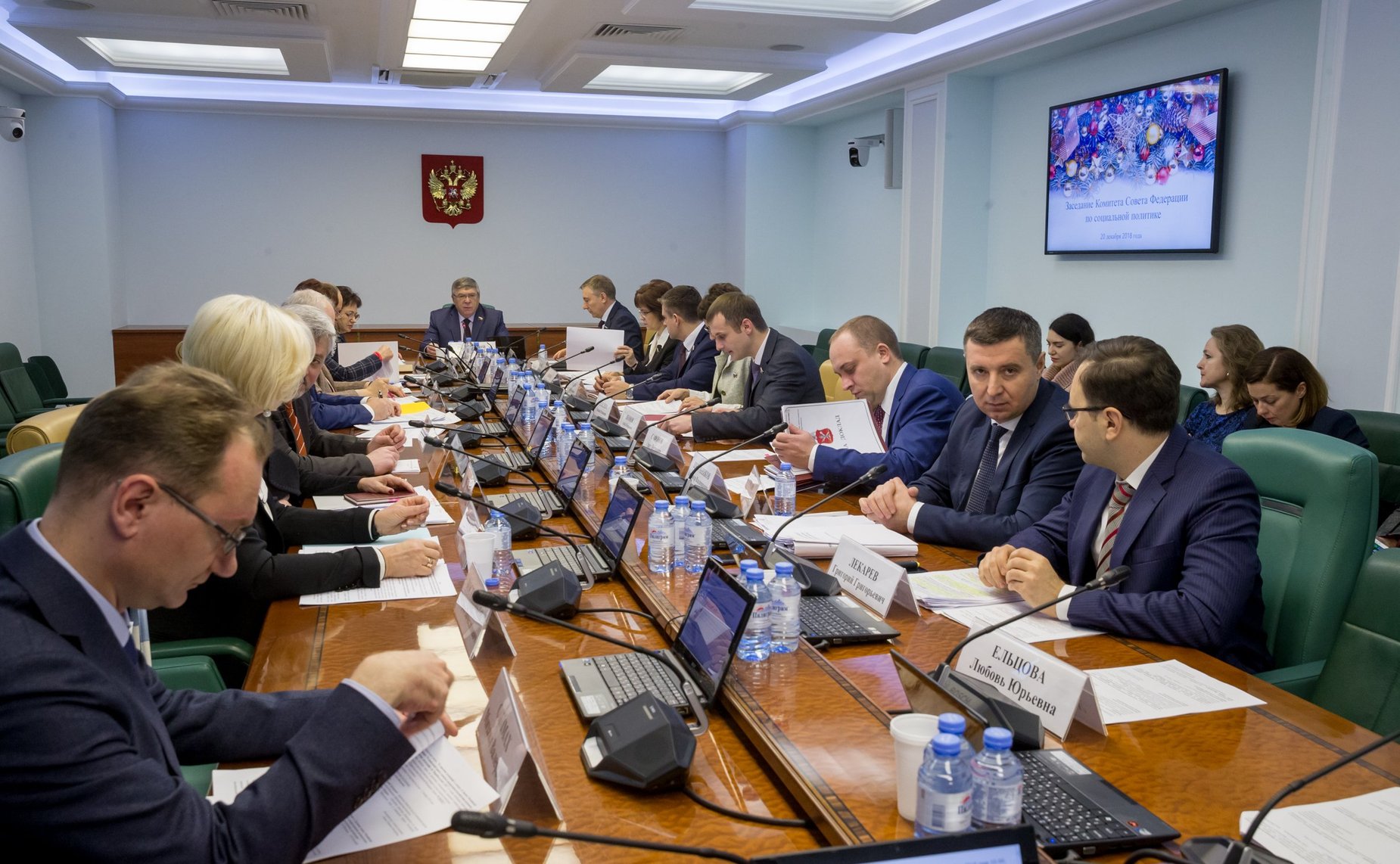 Заседание Комитета Совета Федерации по социальной политике