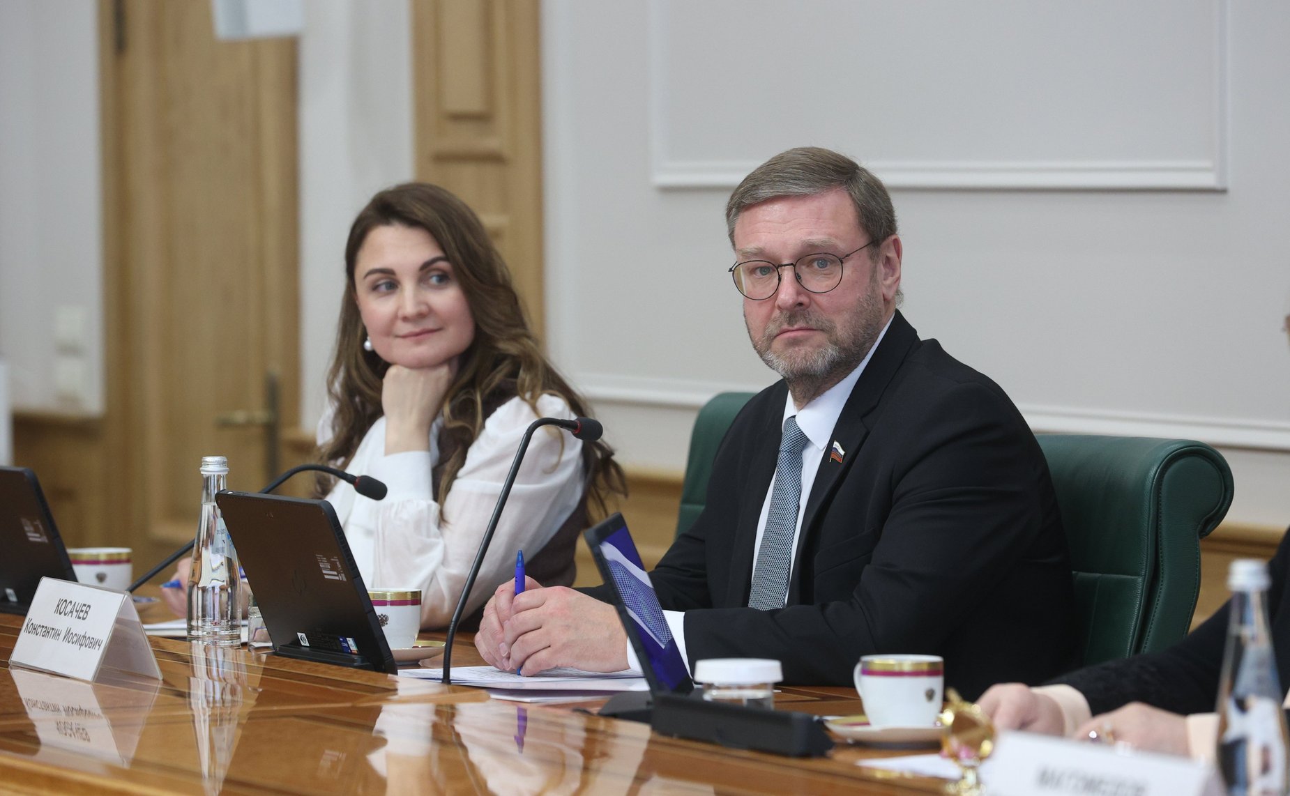 Встреча Председателя СФ Валентины Матвиенко с победителями Всероссийского конкурса молодежных авторских проектов и проектов в сфере образования «Моя страна- моя Россия»