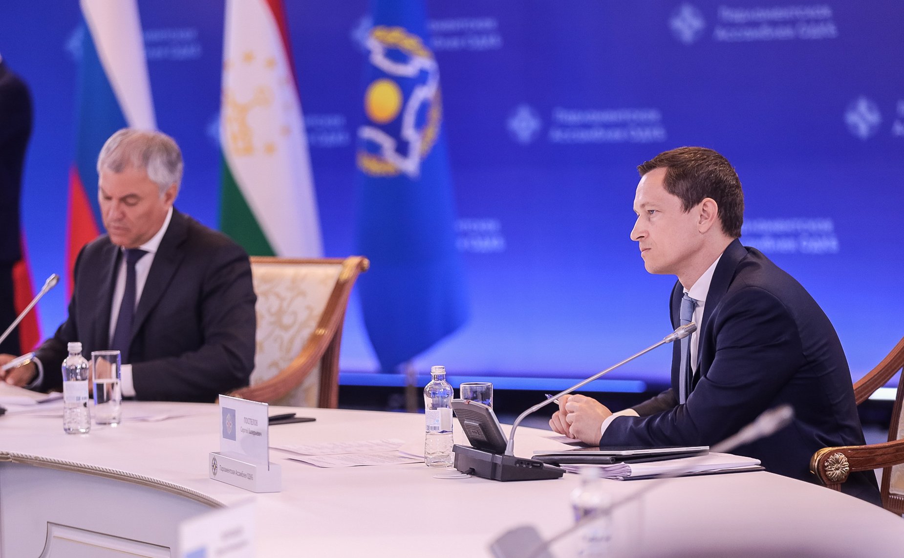 Выездное заседание Совета Парламентской Ассамблеи Организации Договора о коллективной безопасности (ПА ОДКБ) в Алма-Ате