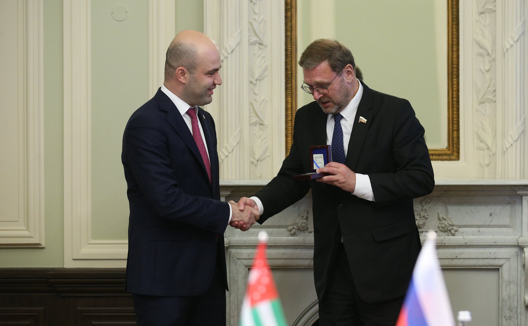 Встреча заместителя Председателя СФ Константина Косачева со Спикером Народного Собрания – Парламента Республики Абхазия