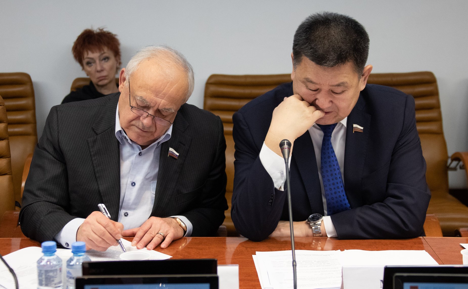 Таймураз Мамсуров и Вячеслав Мархаев