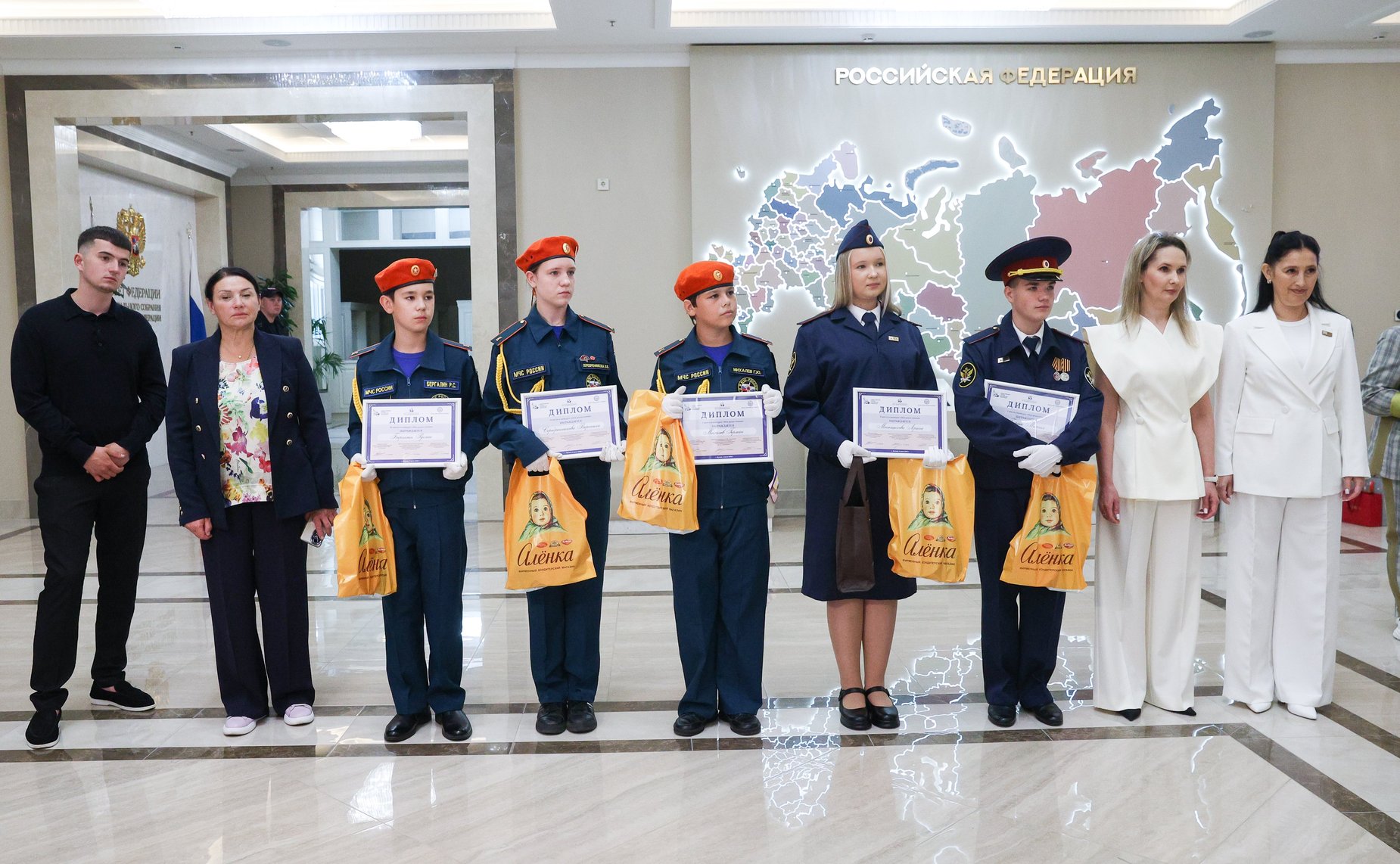 Торжественное награждение победителей Всероссийского конкурса «Моя родословная»