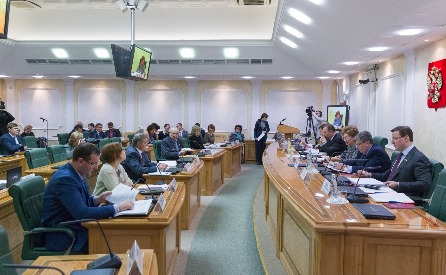 Заседание совета при Председателе СФ по вопросам жилищного строительства и содействия развитию ЖКХ