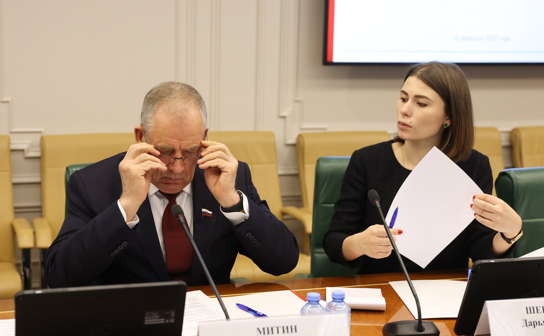 Заседание рабочей группы Комитета СФ по Регламенту и организации парламентской деятельности с участием сенаторов РФ, представителей федеральных органов государственной власти Ростовской области по вопросам комплексного развития г. Таганрога