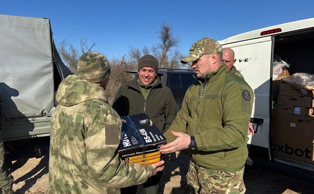 Айрат Гибатдинов посетил Донецкую Народную Республику и Херсонскую область и была передана помощь