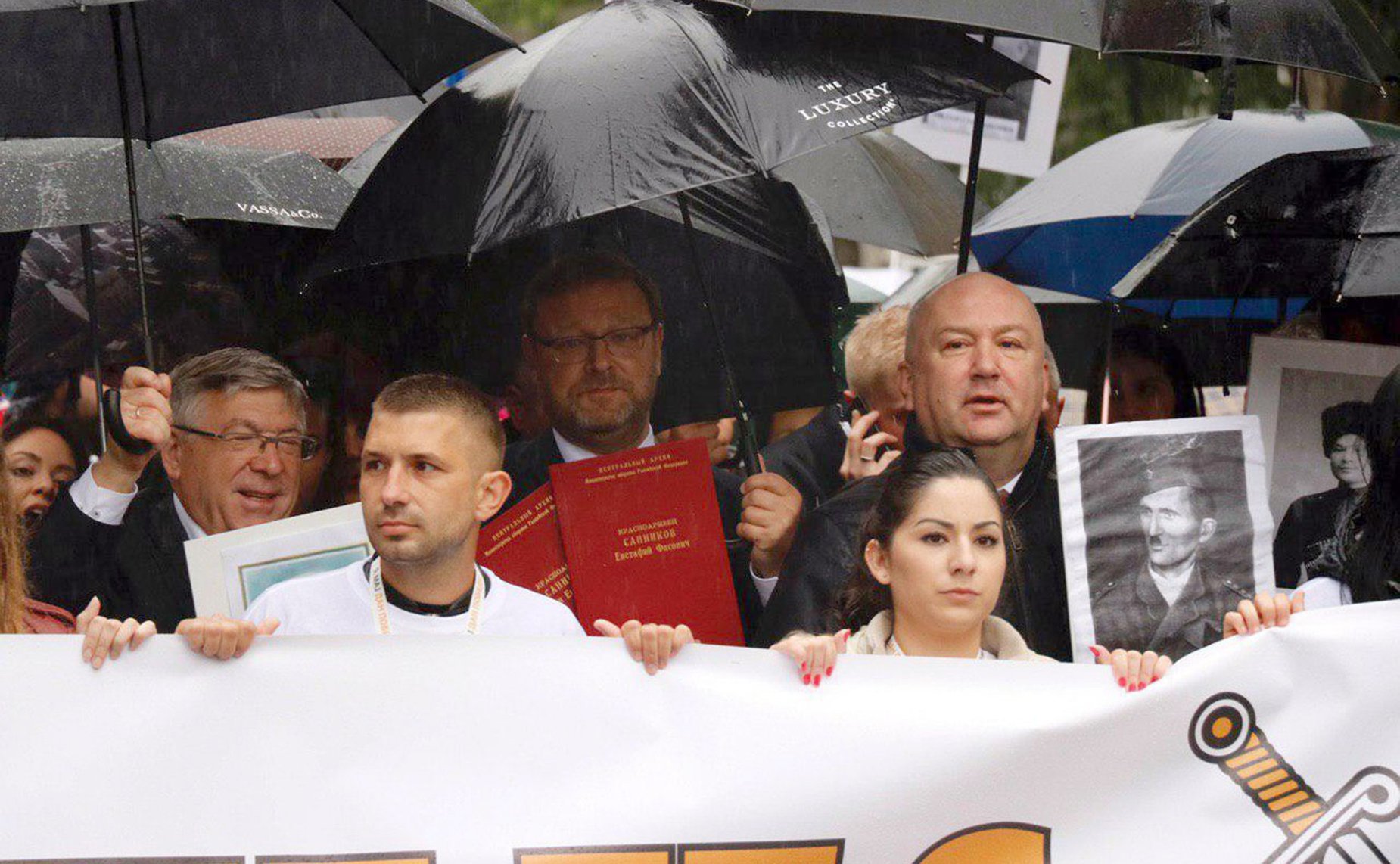 Шествие «Бессмертного полка» в Белграде