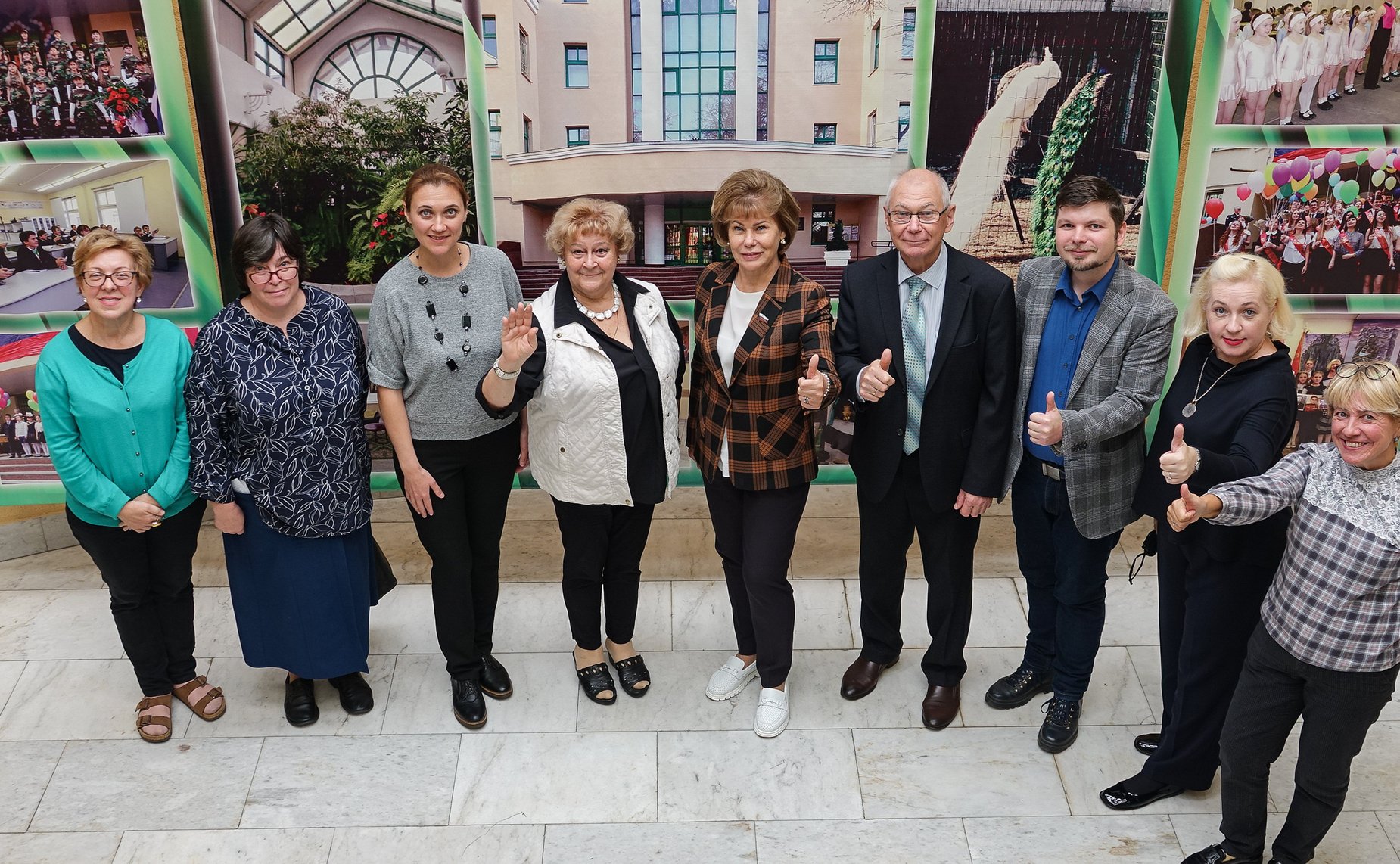 Татьяна Гигель посетила московскую школу, заложившую основы экологического образования