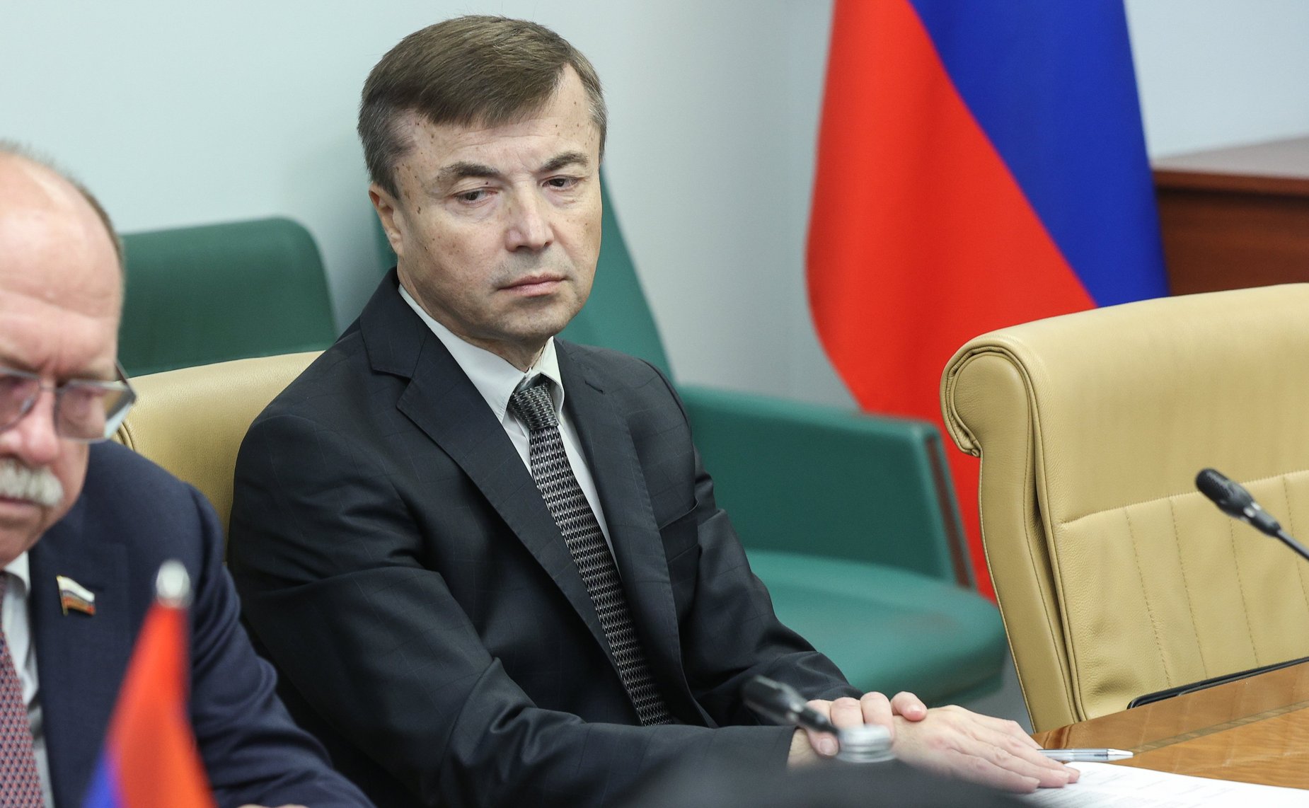 Совместное заседание группы по сотрудничеству СФ с Национальным Собранием Лаосской Народно-Демократической Республики и группы дружбы «Лаос-Россия» в Национальном Собрании Лаосской Народно-Демократической Республики