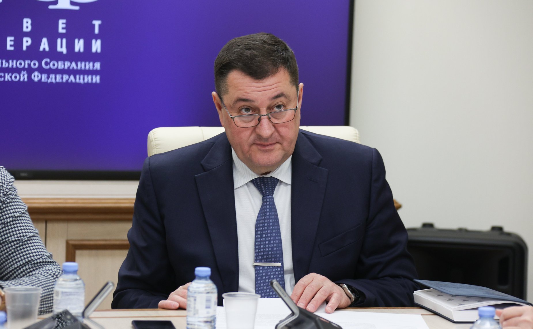 Заседание Комиссии СФ по контролю за достоверностью сведений о доходах, об имуществе и обязательствах имущественного характера, представляемых сенаторами РФ
