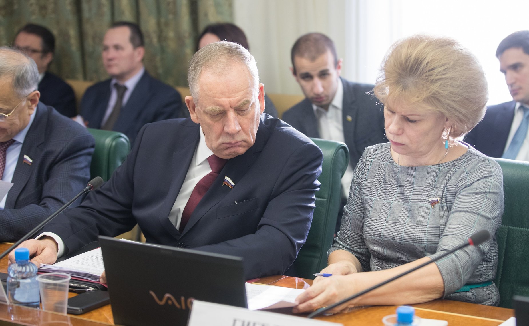 С. Митин и Т. Гигель