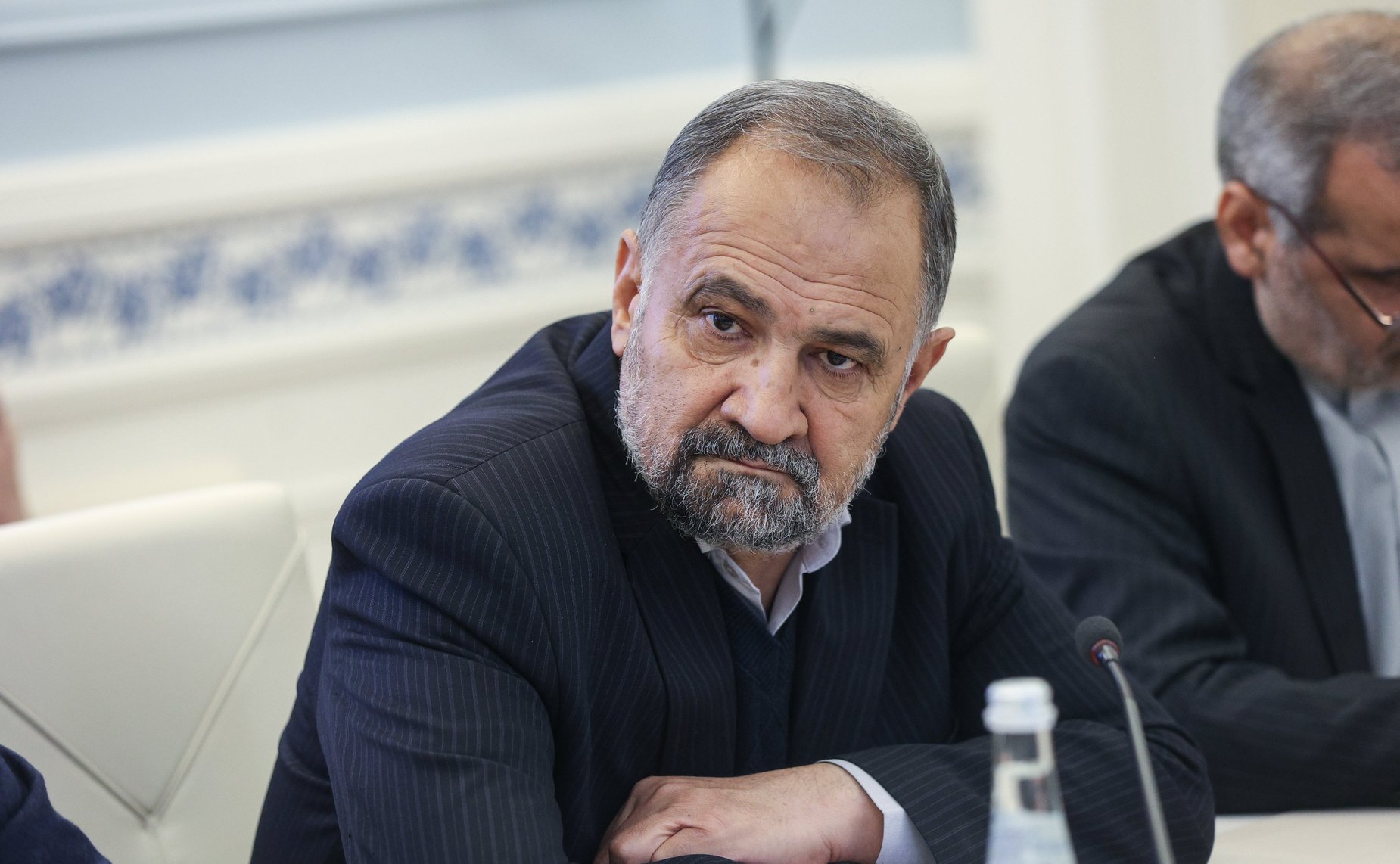 Встреча Дмитрия Василенко с председателем межпарламентской группы дружбы, членом Комиссии Собрания Исламского Совета ИРИ по национальной безопасности и внешней политике Эбрахимом Резаи