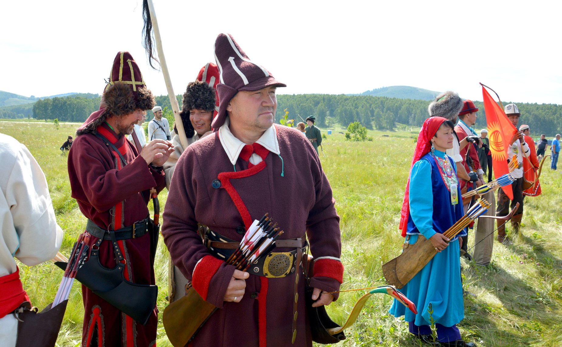 Международный фестиваль конно-верховой стрельбы и стрельбы из лука «Мэргэн уксы» («Меткий стрелок») в Башкортостане