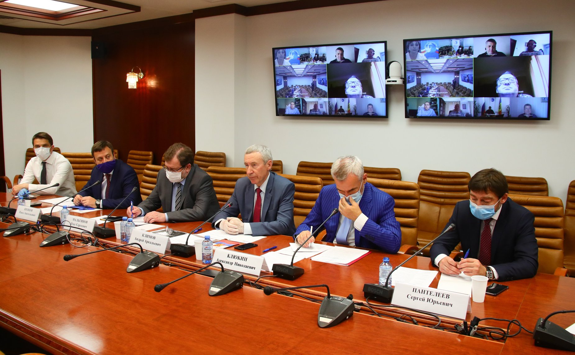 Видеоконференция А. Климова с соотечественниками, проживающими за рубежом