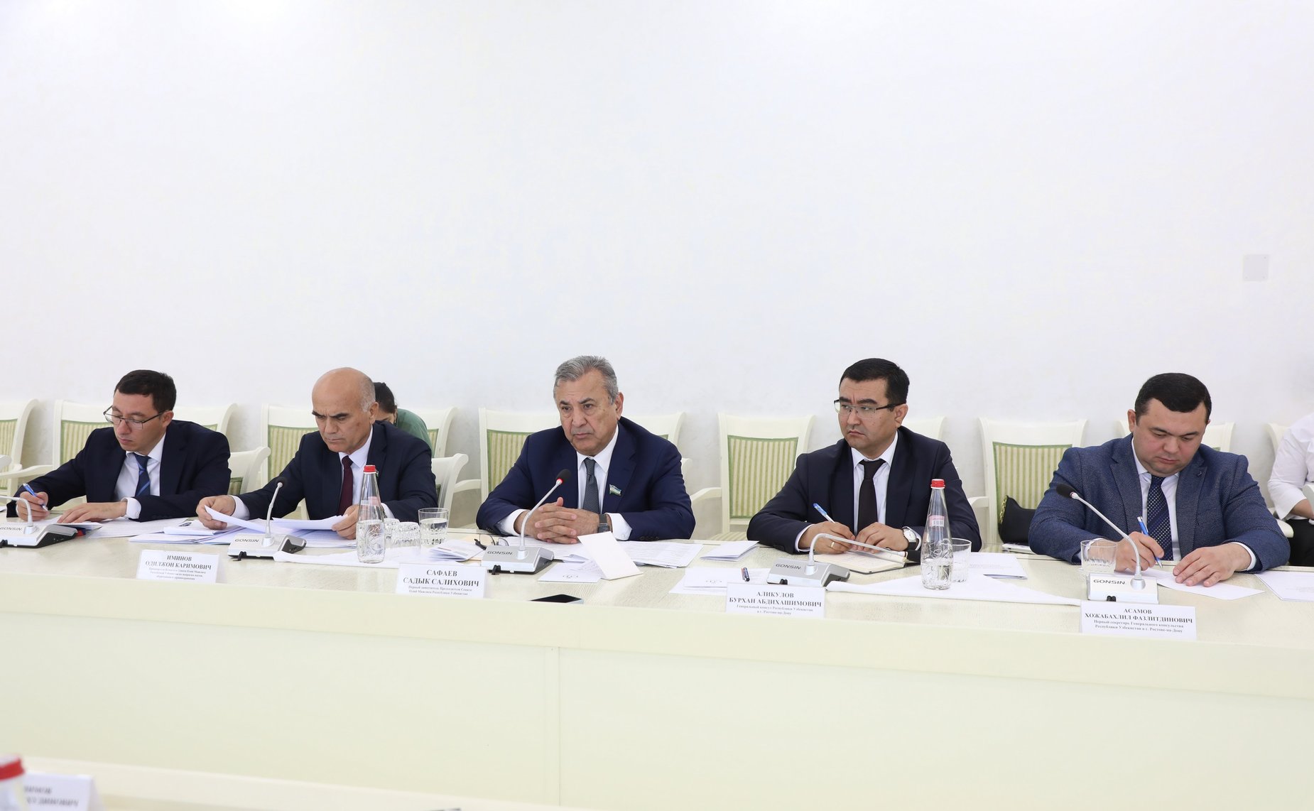 Состоялось заседание Комиссии по сотрудничеству Совета Федерации и Сената Олий Мажлиса Республики Узбекистан