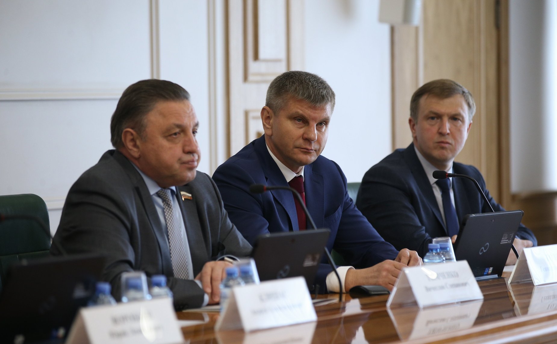 Совместное заседание комитетов СФ для проведения консультаций по кандидатуре А. Куренкова для назначения на должность главы МЧС