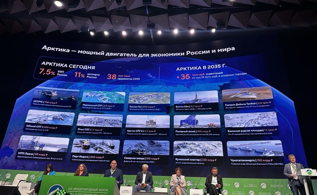 Денис Гусев принял участие в работе XVI Международного форума «Экология»