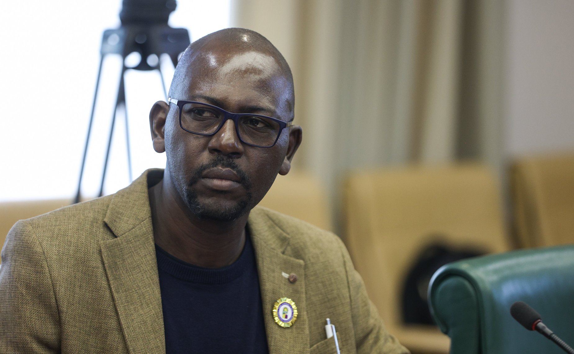 Встреча председателя Комитета СФ по международным делам Григория Карасина с Президентом Экономического и социального совета Центральноафриканской Республики