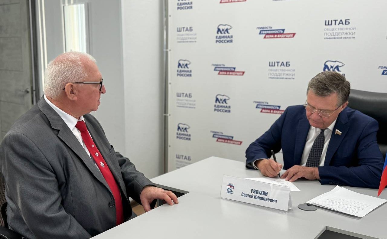 Сергей Рябухин принял участие в церемонии открытия нового комплекса зданий Ульяновского гвардейского суворовского военного училища