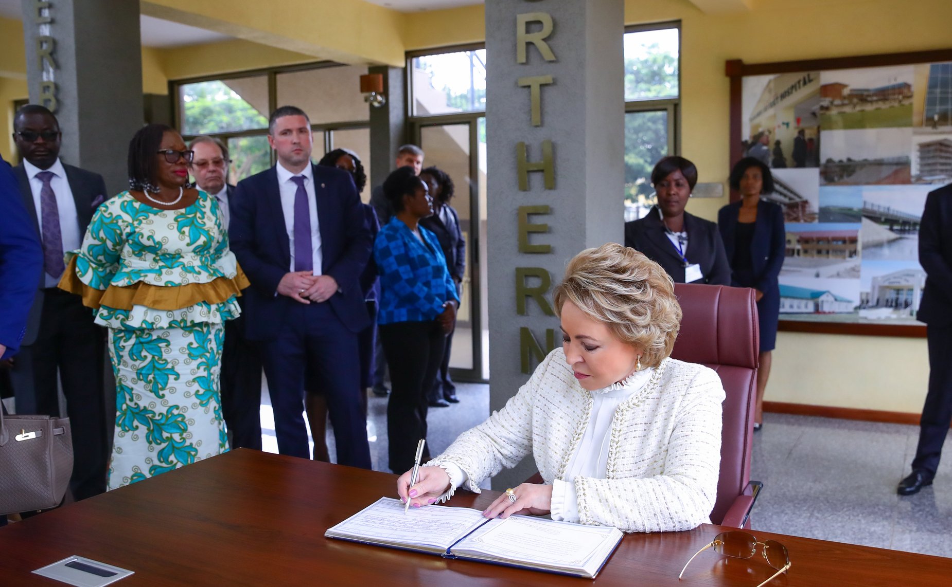 Официальный визит делегации Совета Федерации во главе с Председателем СФ В. Матвиенко в Замбию