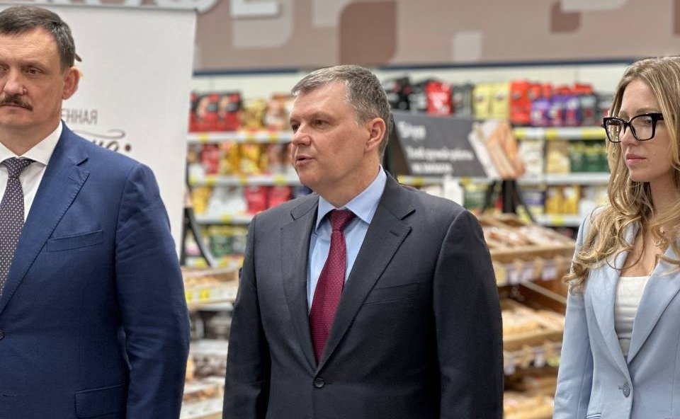 Александр Наролин принял участие в открытии агроагрегаторов торговых сетей в Волгоградской области