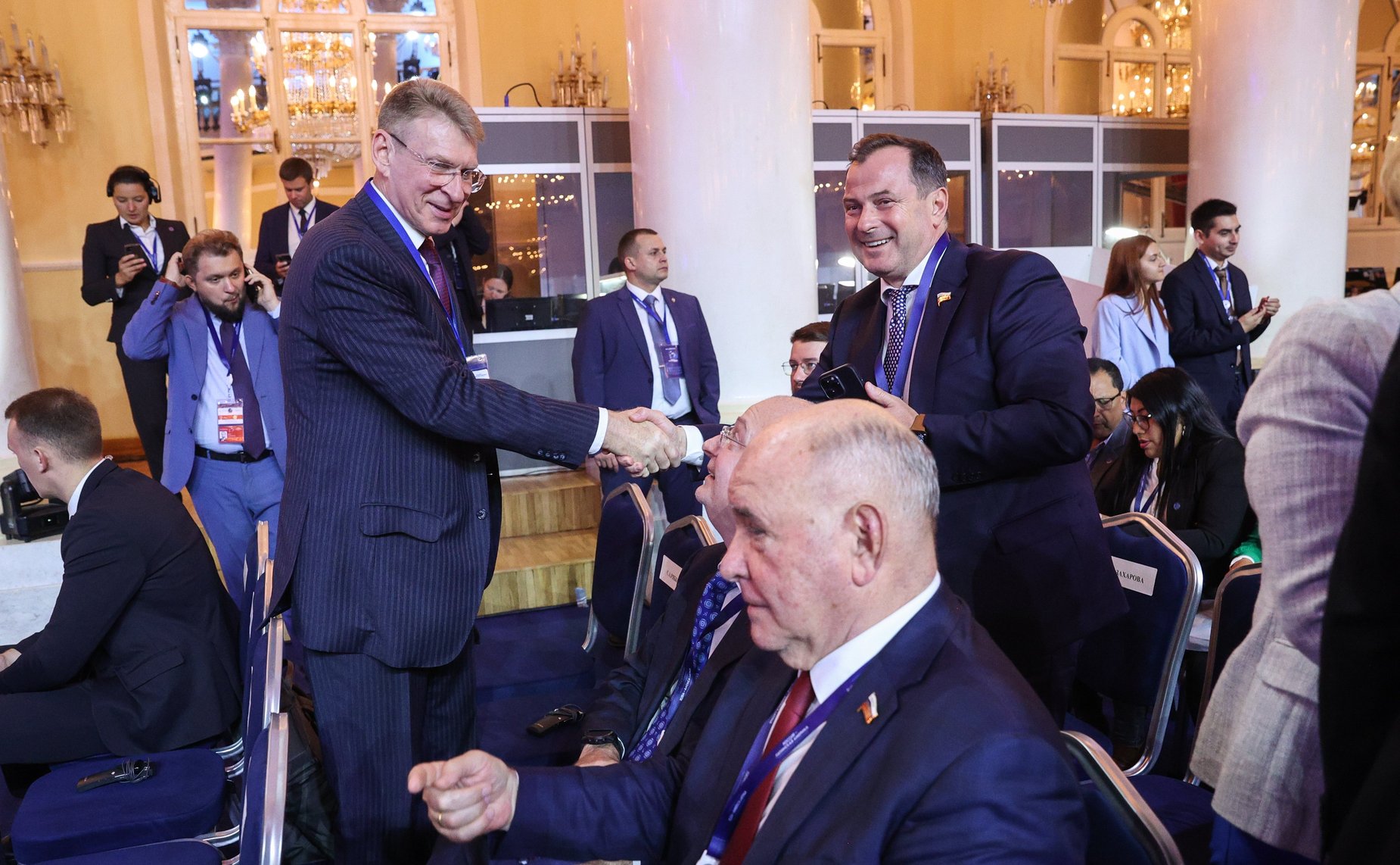 Сенаторы во главе с Председателем СФ Валентиной Матвиенко приняли участие в торжественной церемонии открытия международной парламентской конференции «Россия – Латинская Америка»