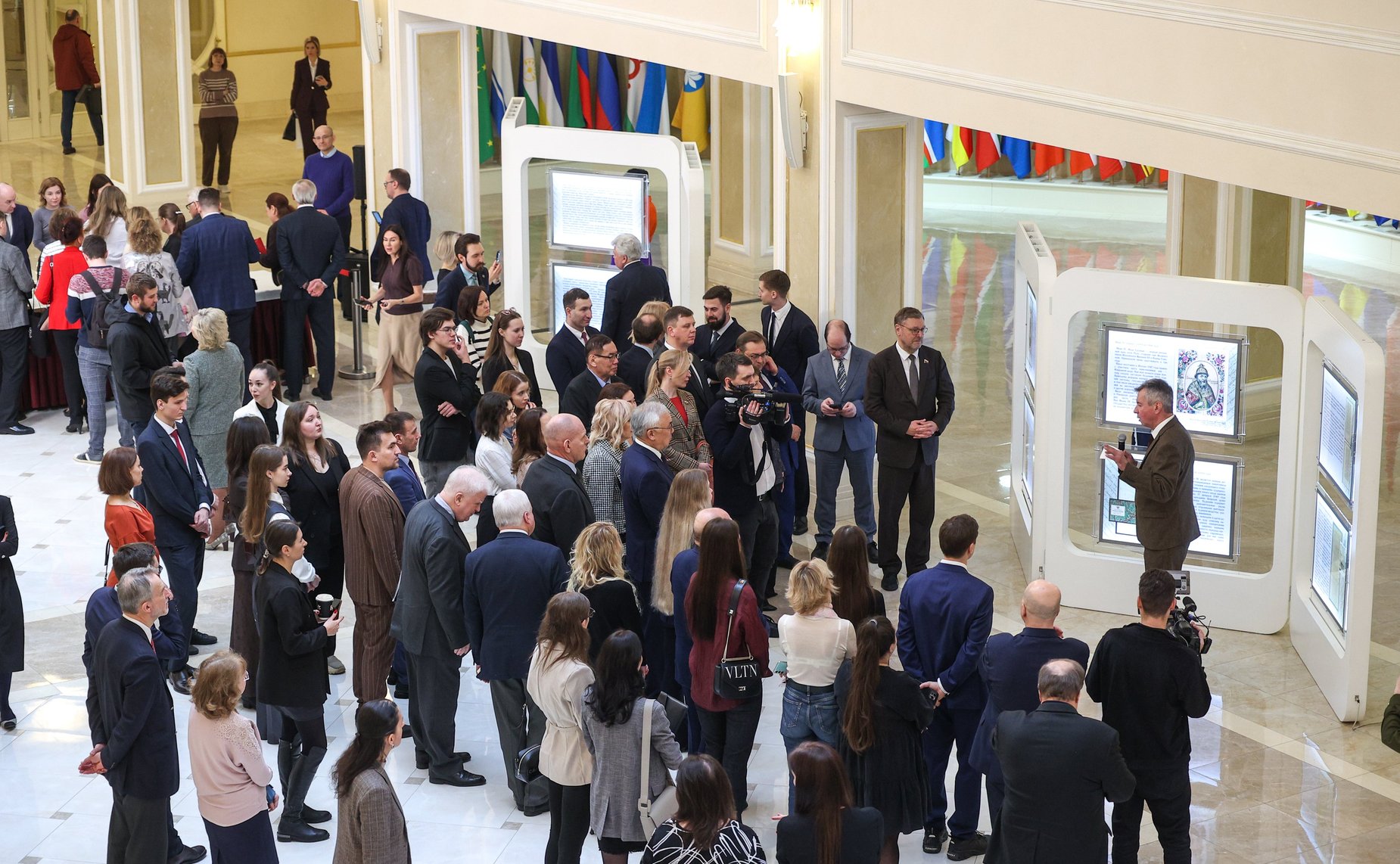 Церемония открытия выставки «От Вече до Правительствующего сената: предыстория российского парламентаризма»