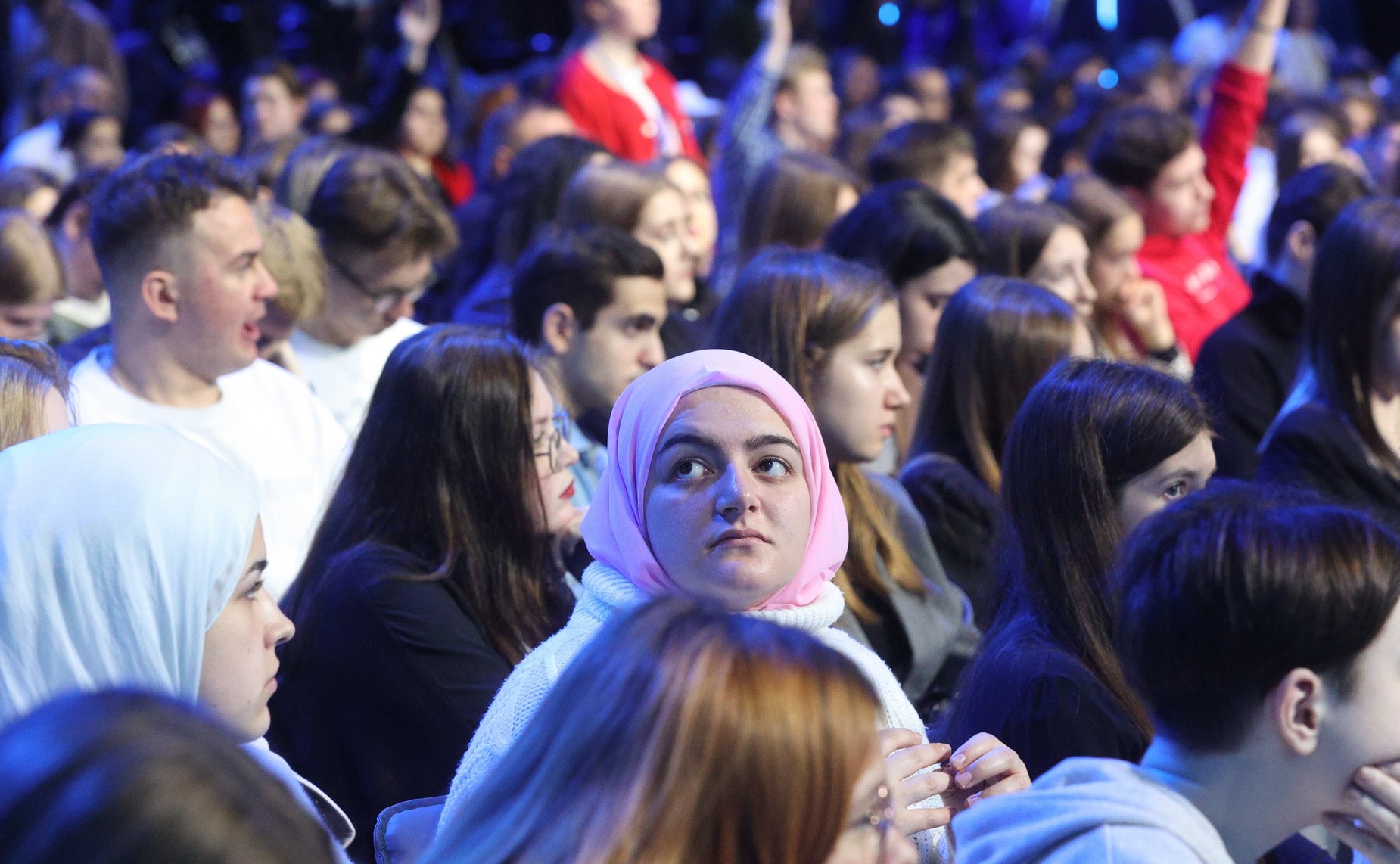 Валентина Матвиенко приняла участие в марафоне Российского общества «Знание», который проходит на Международной выставке-форуме «Россия» на ВДНХ