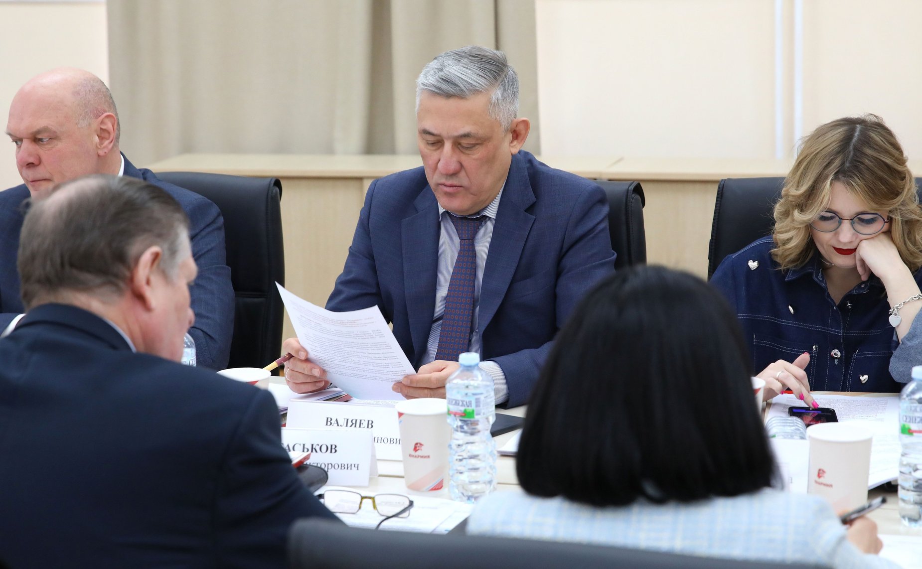 Юрий Валяев принял участие в заседании Главного Штаба Всероссийского детско-юношеского военно-патриотического общественного движения «ЮНАРМИЯ»