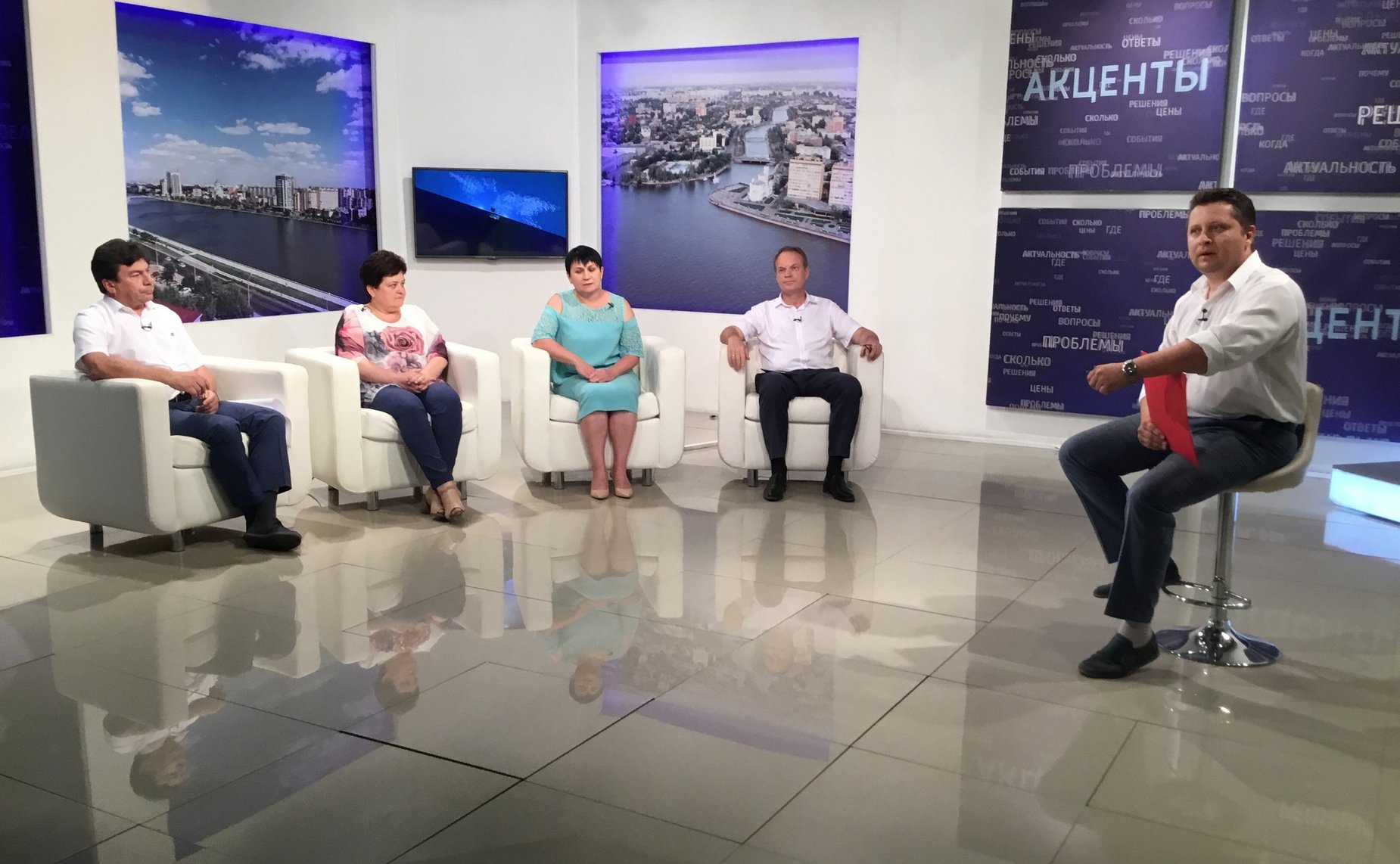 Александр Башкин принял участие в программе одного из телеканалов г. Астрахани