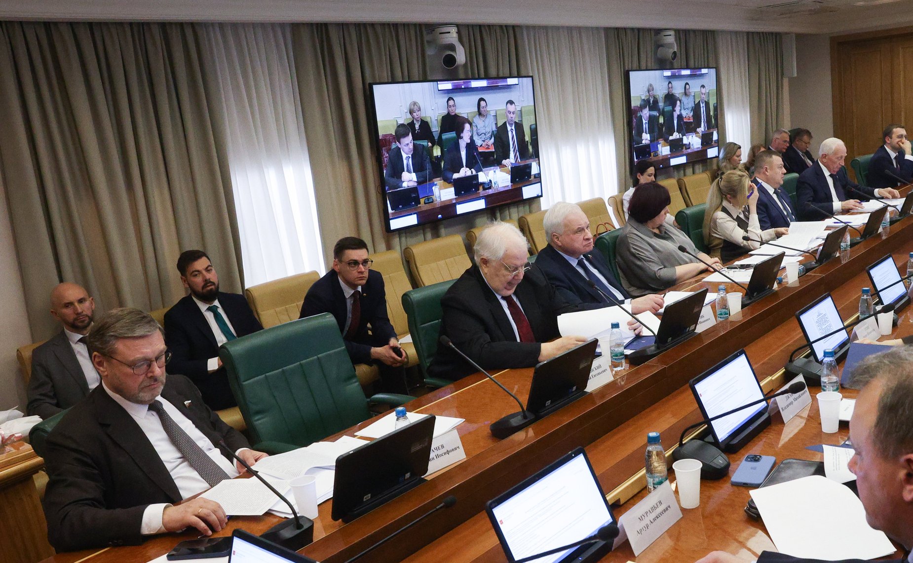 Заседание Комитета Совета Федерации по международным делам