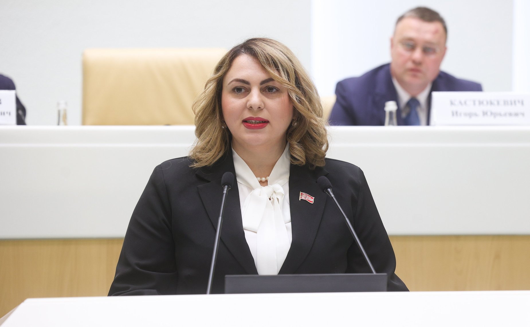 Заседание Палаты молодых законодателей при Совете Федерации