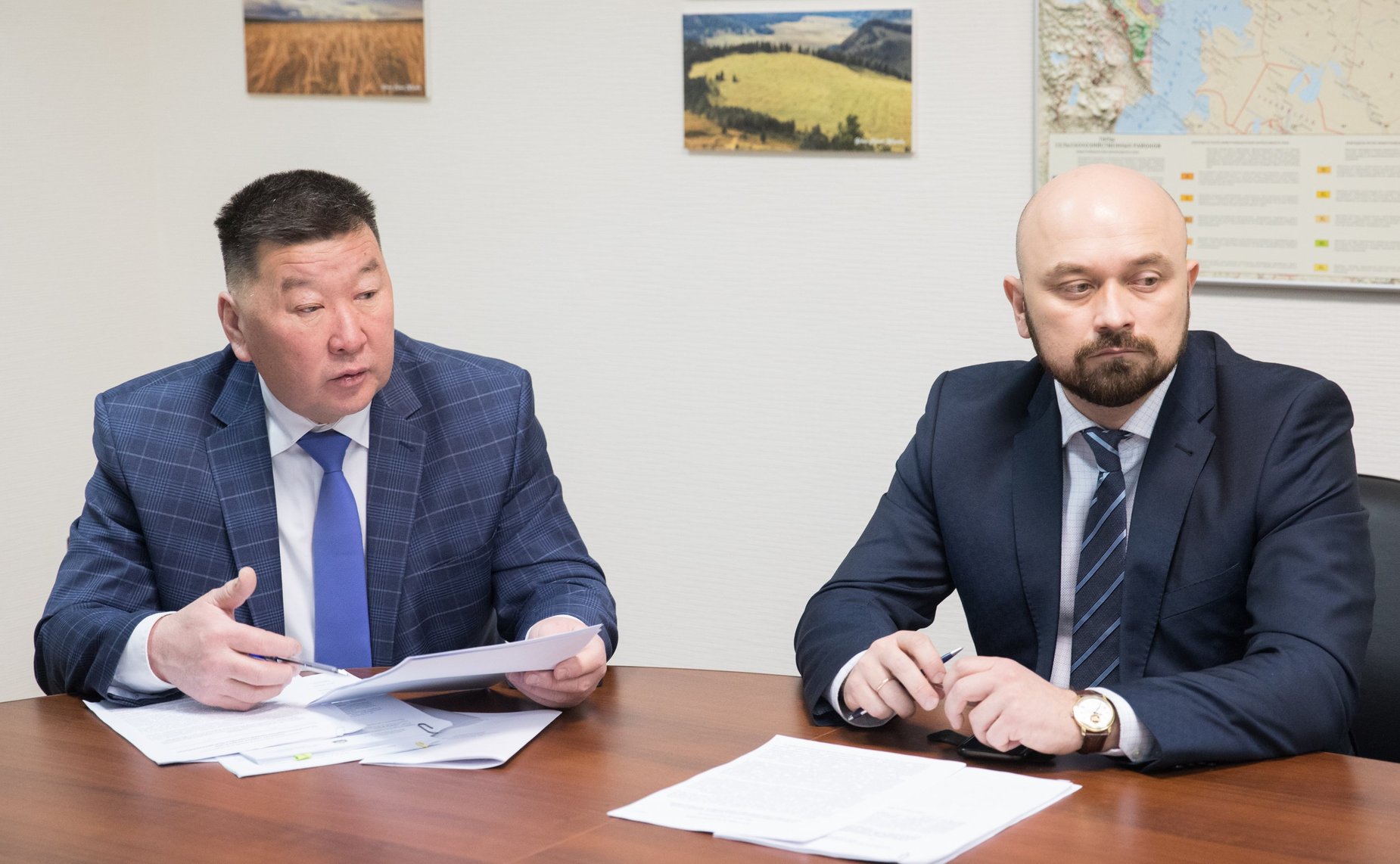 Встреча М. Щетинина с делегацией Республики Бурятия