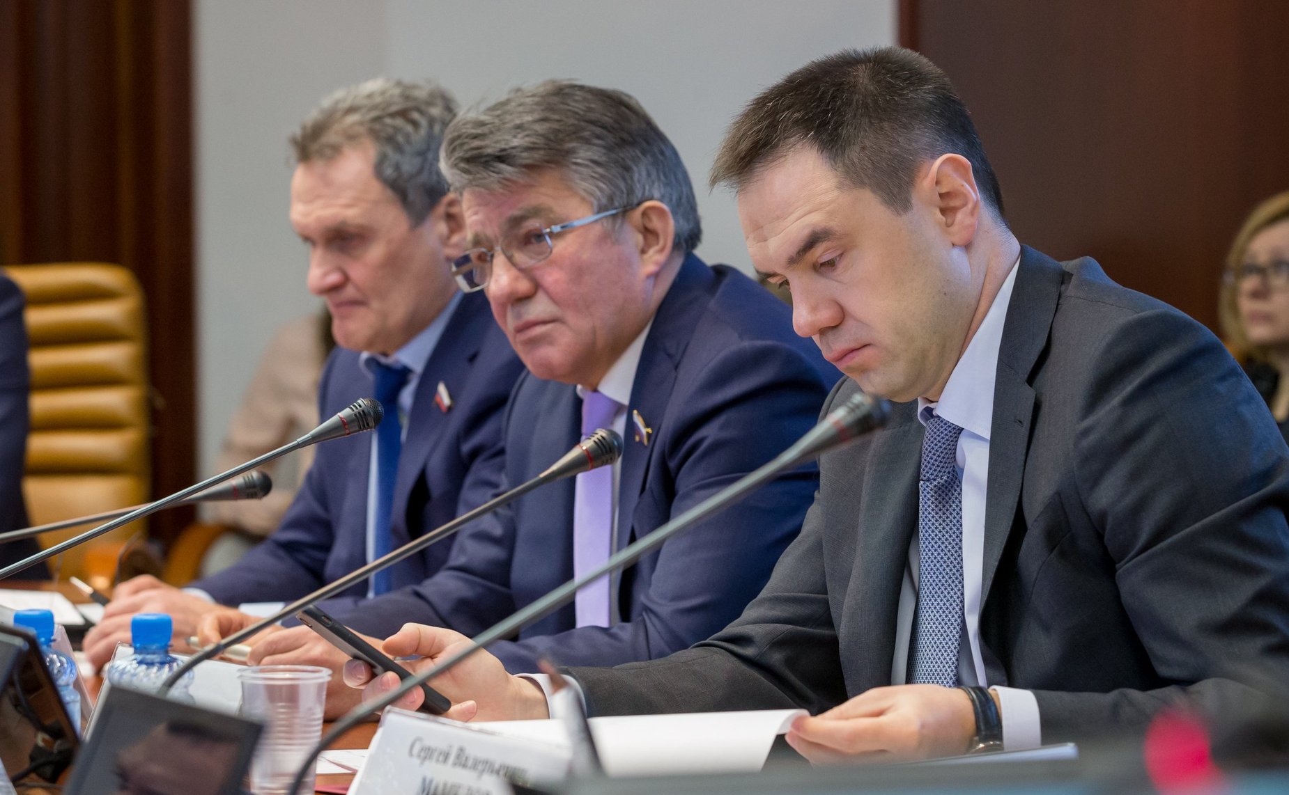 В. Озеров и М. Хапсироков