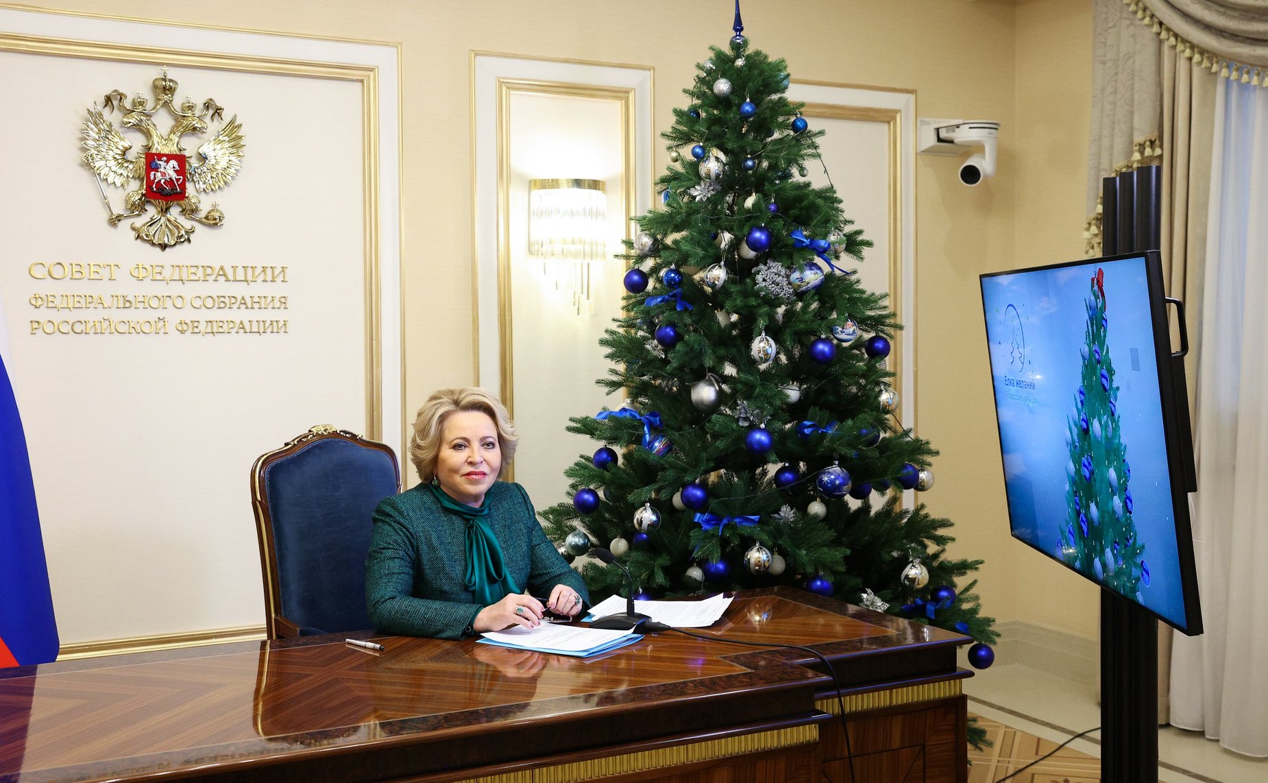 Валентина Матвиенко приняла участие во Всероссийской акции «Елка желаний» и помогла исполниться новогодним желаниям детей из Санкт-Петербурга