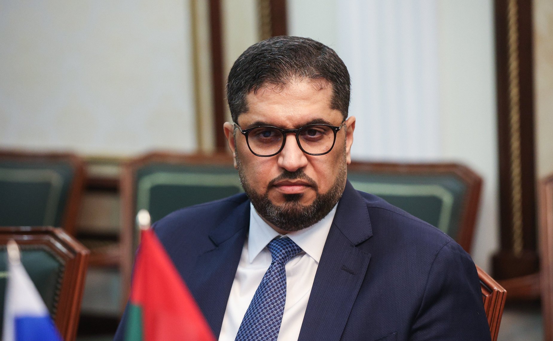 Константин Косачев провел встречу с председателем Комитета по обороне, внутренней и внешней политике Федерального национального совета Объединенных Арабских Эмиратов