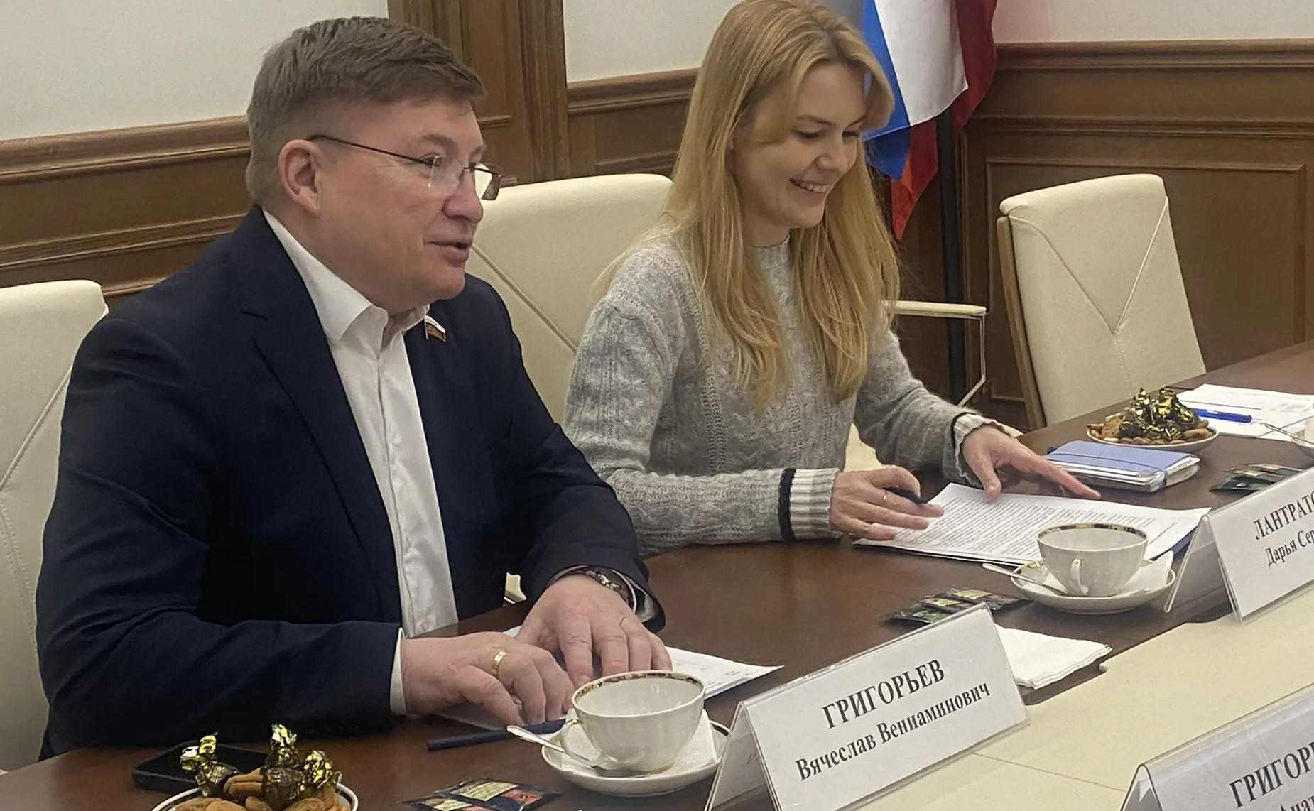 Вячеслав Григорьев и Дарья Лантратова провели встречу с участниками проекта «Северодонецк. Пермский период»