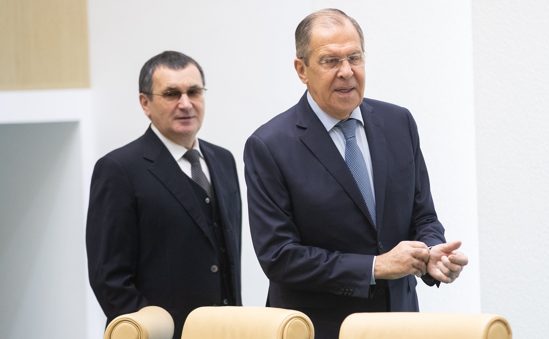 Николай Федоров и Сергей Лавров