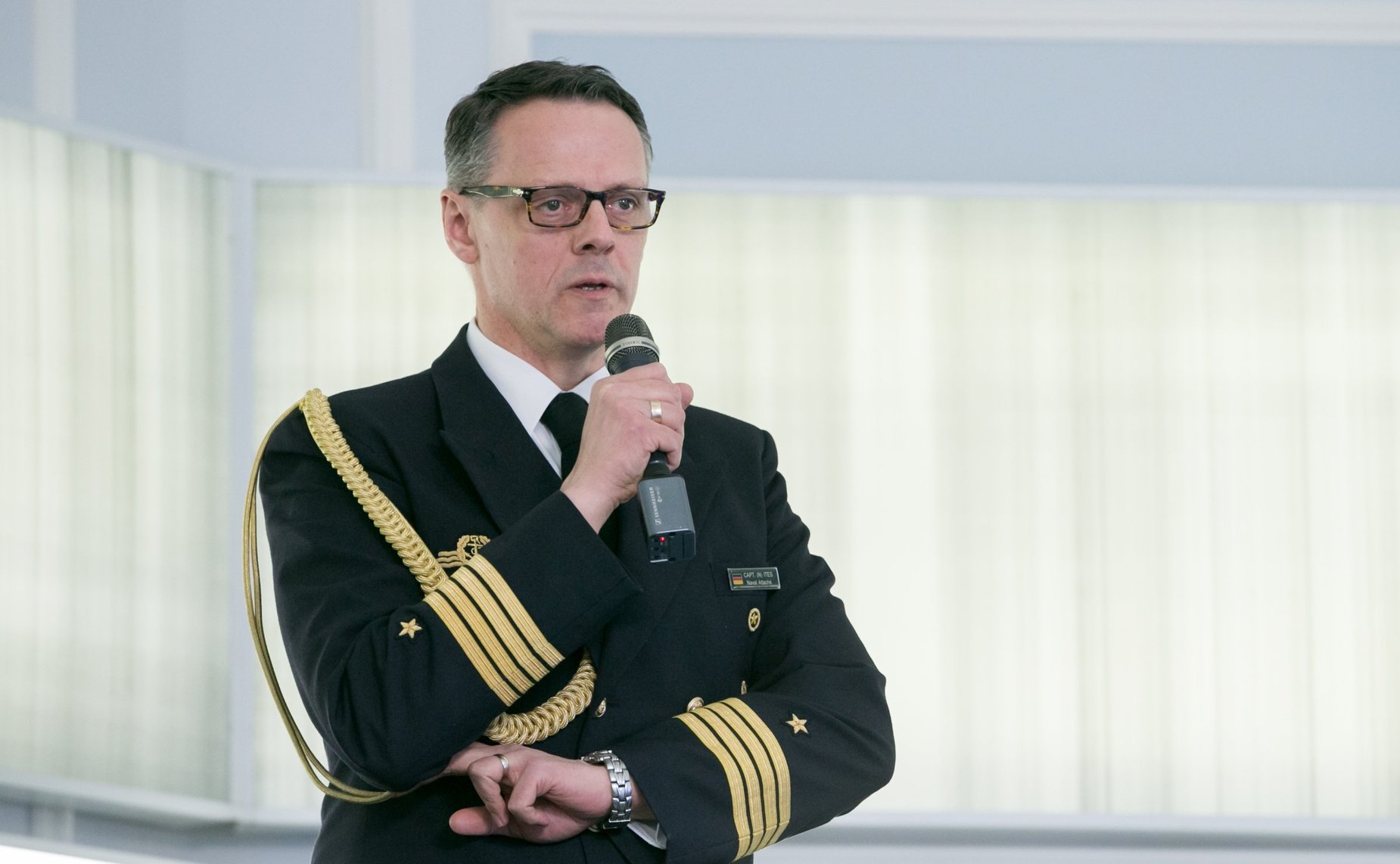 Виктор Озеров провел брифинг для военных атташе иностранных государств, аккредитованных в Российской Федерации