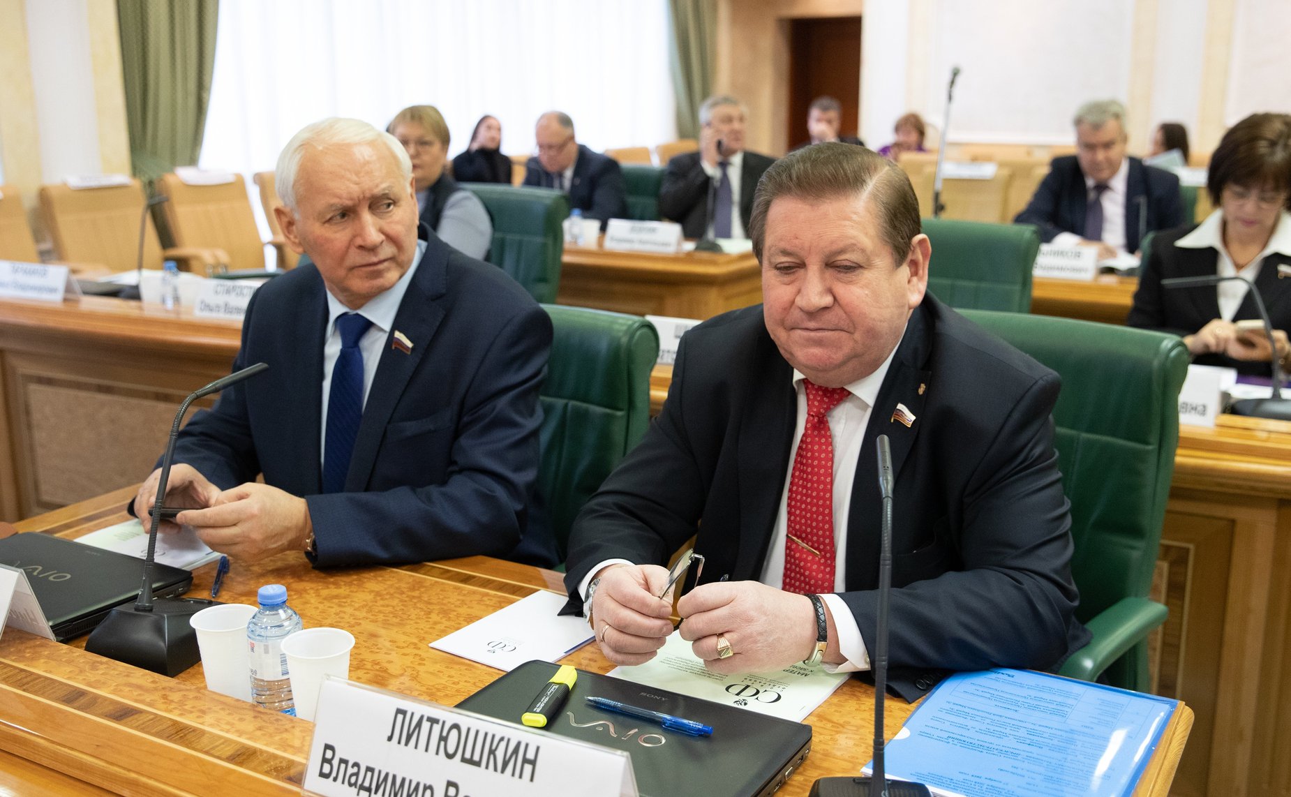 Николай Тихомиров и Владимир Литюшкин