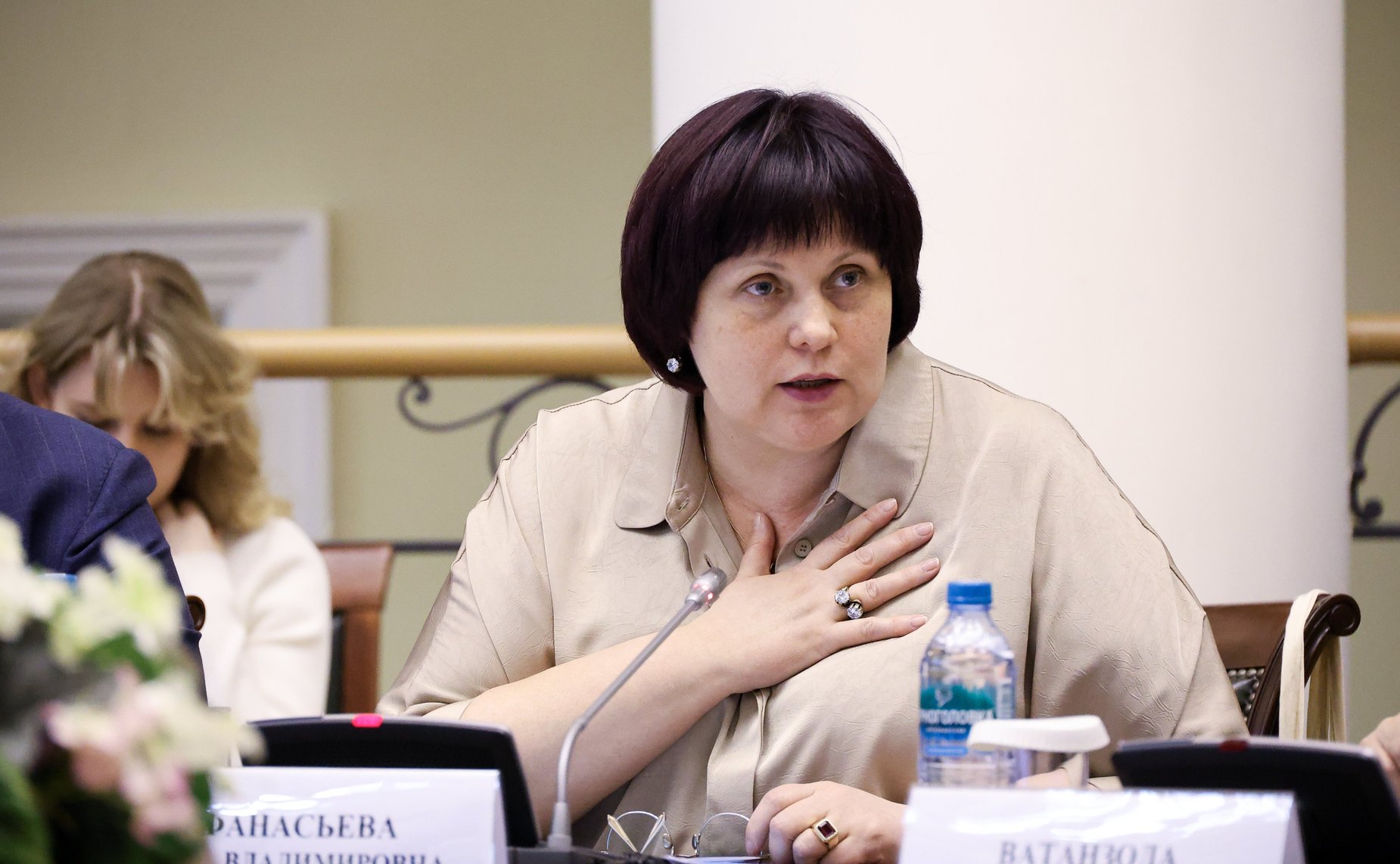 Заместитель председателя Комитета СФ по международным делам Елена Афанасьева