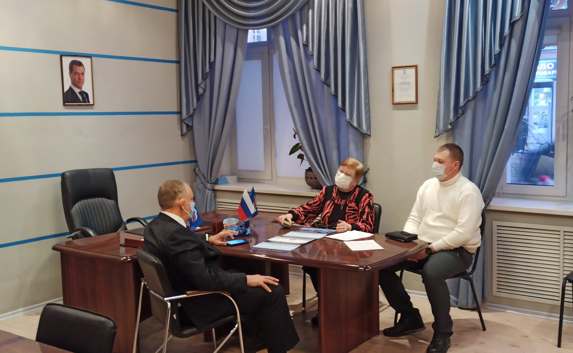 Сергей Митин в рамках региональной недели провел прием граждан