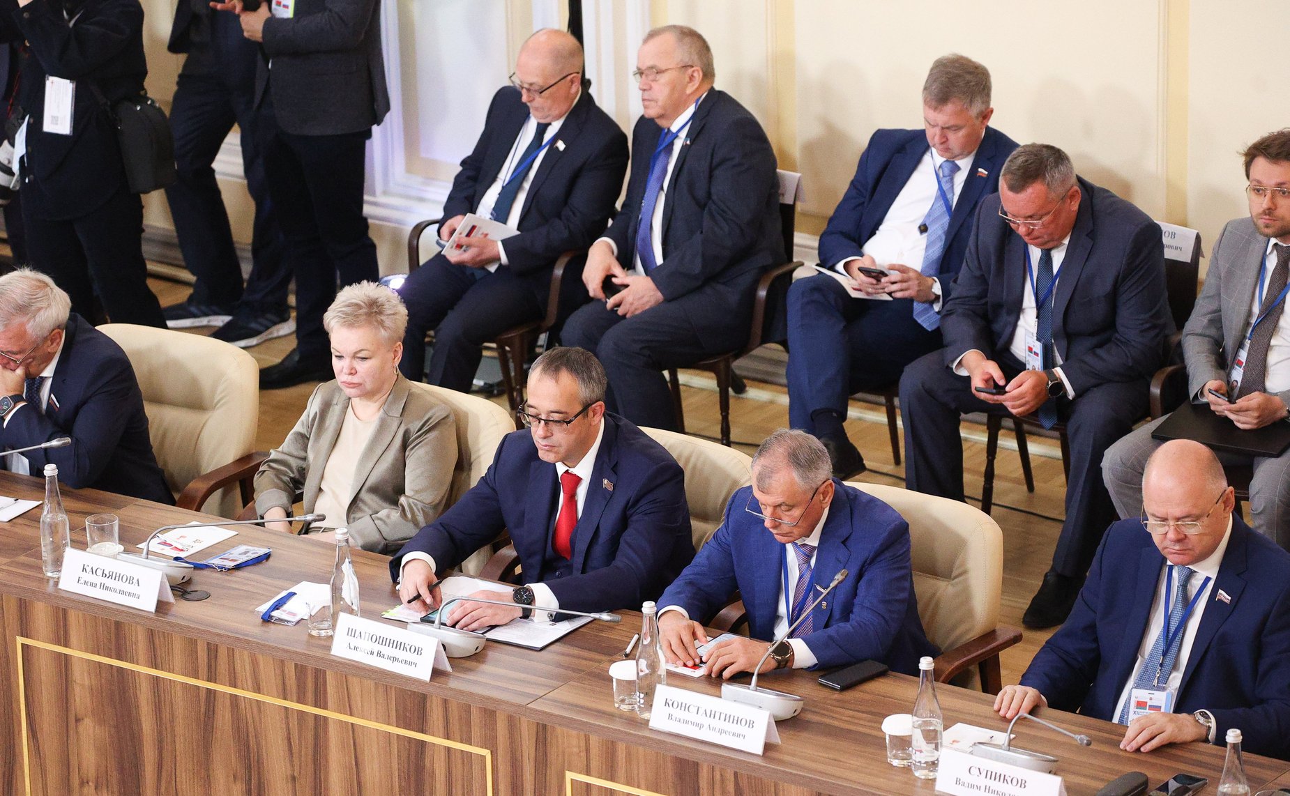 Встреча Председателя СФ Валентины Матвиенко и Председателя Совета Республики Национального собрания Республики Беларусь Натальи Кочановой с руководителями органов государственной власти субъектов Российской Федерации и регионов Республики Беларусь