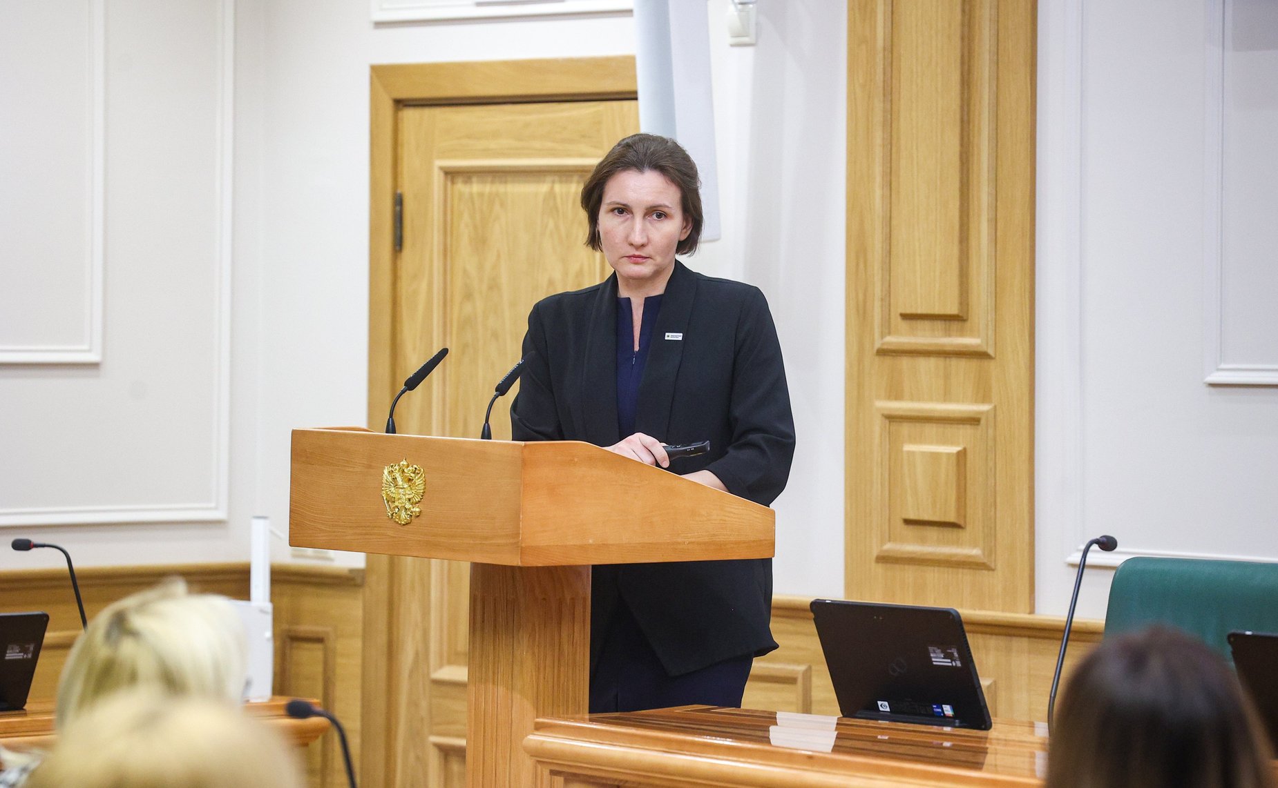 Встреча председателя Комитета СФ по науке, образованию и культуре Лилии Гумеровой с участниками окружных семейно-демографических конференций