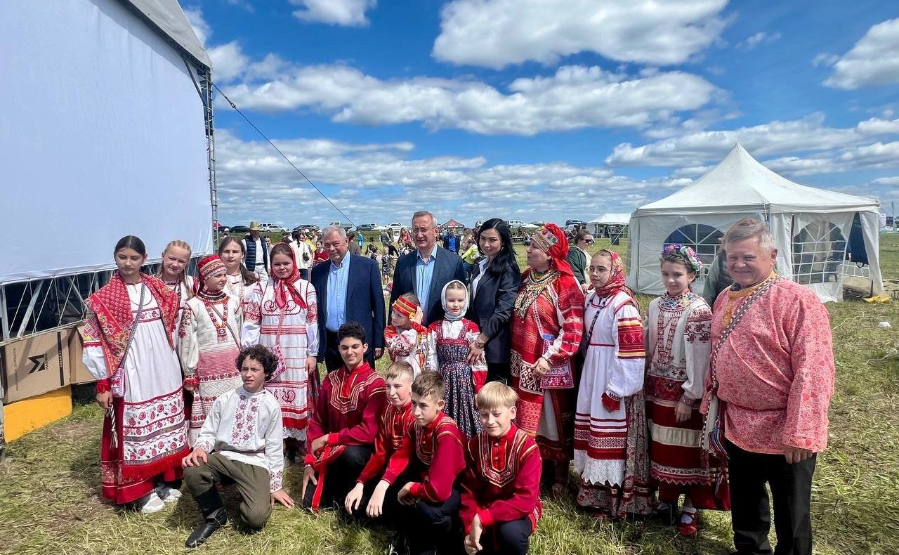 Анатолий Артамонов принял участие в мероприятиях Дня Калужского поля